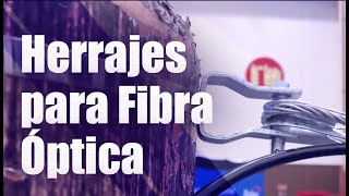 Herrajes para Fibra Óptica [upl. by Samohtnhoj]