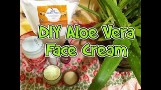 DIY Aloe Vera Face Cream [upl. by Conias]