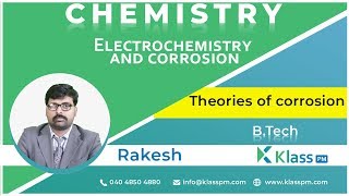 Theories of corrosion  Unit3  Engineering Chemistry  BTech Tutorials  KlassPM [upl. by Clarey]