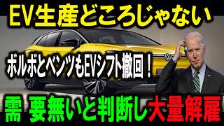 【衝撃】フォード、GM、トヨタもEV戦略を大幅修正！未来の自動車市場に暗雲！？VW、ボルボ、ベンツが次々と撤退…業界に激震！凄い日本と世界のニュース】 [upl. by Eniamej267]