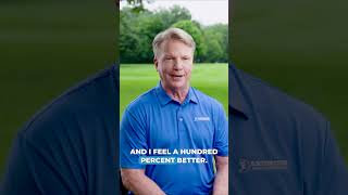 Pro Football legend Phil Simms went from avoiding certain activities to NO MORE KNEE PAIN [upl. by Terryn736]