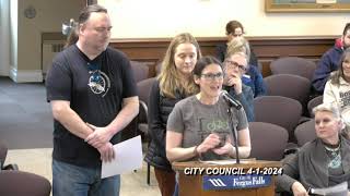 Fergus Falls MN City Council Meeting 412024 [upl. by Housum387]