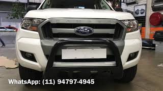 Ford Ranger 2019  Parachoque de Impulsão  PCI  Quebra mato  Acessórios Ranger  Dk136 Acessórios [upl. by Avevoneg888]