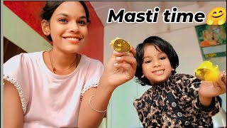 masi aur bhanji masti time🥰youtuberloveactingvlogsubscribesupportviralvideoviralvlogbhanji [upl. by Caresa]