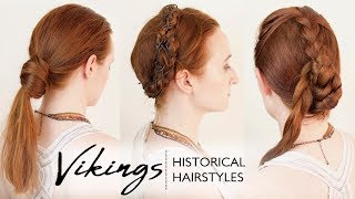 Historical Hairstyles the Real Hairstyles Worn by Viking Women [upl. by Cosma]