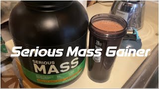 Best weight gain protein Serious Mass for skinny guys [upl. by Papst]