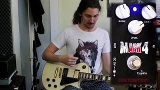 Caline Music Mark 4 Distortion  Pedal Demo and Review [upl. by Valeta]