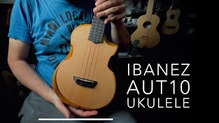 Ibanez AUT10 Tenor Ukulele [upl. by Winer]