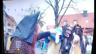 Fasnet clips in slow motion [upl. by Ingamar]