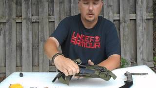 TOPS quotBushcrafter Khukuri 7quot knife amp sheath kit review [upl. by Erdeid99]