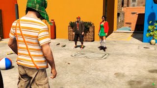 La Vecindad del Vago  Chikano Jcr El Chavo Del 8 Parodia 3D GTA [upl. by Storz]