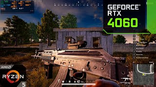 PUBG  RTX 4060 8GB  Ryzen 7500F  1080p Ultra Settings [upl. by Ivett]