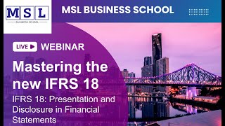 Mastering the New IFRS 18  Webinar  IFRS 18 Presentation and Disclosure in Financial Statements [upl. by Kerred417]