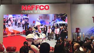 NAFFCO robotic dance  Intersec 2019  Dubai World Trade Center انترسك  نافكو [upl. by Michail959]