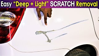 How TO Remove SCRATCH Permanently  Ultimate Guide  scratch remover for car  car scratch repair [upl. by Caniff663]