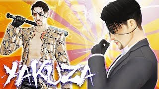 The Sims 4  CreateASim Yakuza  Goro Majima [upl. by Ahsimik325]