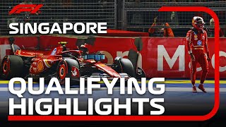 Qualifying Highlights  2024 Singapore Grand Prix [upl. by Eelinej301]