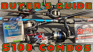 BUYERS GUIDE 100 ROD AND REEL COMBOS [upl. by Sherar242]