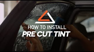 How To Install Pre Cut Tint  MotoShieldPro [upl. by Acinomad]