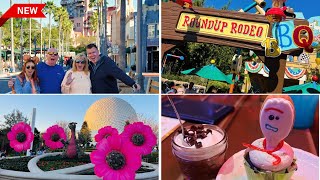 FLORIDA DISNEY WORLD VLOG Hollywood Studios Roundup Rodeo BBQ Walgreens amp Epcot Fireworks 🇺🇸 2024 [upl. by Falcone]