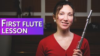 YOUR FIRST FLUTE LESSON  The Flute Channel TFC [upl. by Donella]