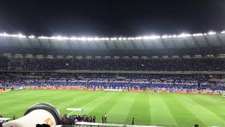 ⚪🔵 torcida do CRUZEIRO faz a festa no mineirão 👇😎 subindo o bandeirão 😱👏 [upl. by Whiteley]