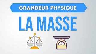 Questce que LA MASSE dun objet  ⚖️  PhysiqueChimie collège lycée [upl. by Oflodor522]