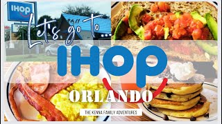 First Time at IHOP International Drive Orlando Florida [upl. by Zandt]