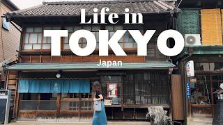 Life in Tokyo Japan  Tokyo neighbourhood tours  Cafe hopping Local shops  Japan VLOG [upl. by Hcnarb200]