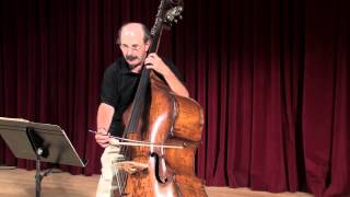 Stravinsky Pulcinella Suite Double Bass solo quotVivoquot [upl. by Elianore289]