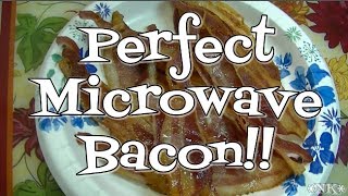 Perfect Bacon in the Microwave Noreens Kitchen [upl. by Ethelin]