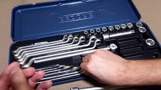 review unboxing Gedore tool set 19 cmu10 [upl. by Eugor138]