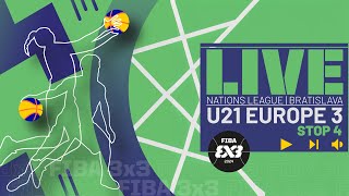 RELIVE  FIBA 3x3 U21 Nations League 2024  Europe 3  Stop 4  Group Phase [upl. by Josefina]