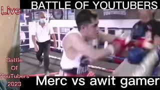 SUNTUKAN NG MGA SIKAT NA MERCK VS AWIT GAMER SINU MANANALO BATTLE OF YOUTUBERS SEASON 3 [upl. by Ellezig]