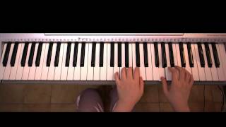 Can Can by Offenbach  easy piano tutorial  easy piano lesson [upl. by Hemetaf797]