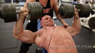 Bodybuilder Matt Sharp Trains Chest Biceps Triceps and Shoulders [upl. by Ettelocin148]