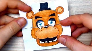 TUTORIAL Five Nights at Freddys Animatronics Transformations  Endless card [upl. by Herson]