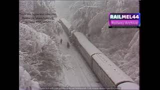 Seer Green train crash Train crash British Rail Bad weather Snow Class 115 Units Involved [upl. by Salb923]