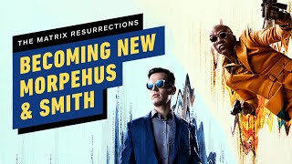 The Matrix Resurrections Stars on Becoming the New Morpheus and Smith [upl. by Ezequiel]