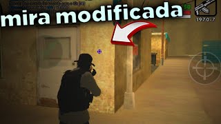 COMO MUDAR A MIRA DO SAMP ANDROID PACK DE MIRAS MODIFICADA ATUALIZADO 2024 GTA SAMP ANDROID [upl. by Bryanty25]