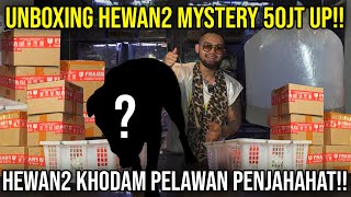 UNBOXING HEWAN2 MYSTERY 50JT UP HEWAN2 KHODAM PELAWAN PENJAHAT Audreykingofthejungleindoexotic [upl. by Reniti326]