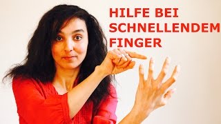 Schnappfinger  Schnellender Finger  bei Musikern 🎻 5 wichtige Tipps [upl. by Eiznil]