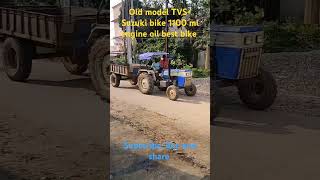 SuzukiTVS bike old model bike 1100 ml engine oil royal Enfield ka filingStarting problem solve [upl. by Swartz]