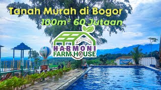 HARMONI FARM HOUSE  Tanah Murah di Bogor yang viral 100 Meter Mulai 60 Jutaan [upl. by Ianteen]