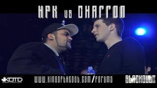 KOTD  Rap Battle  HFK vs Charron [upl. by Trager479]