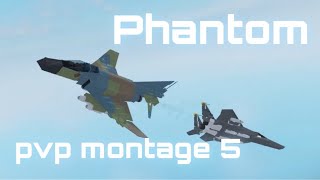 The Legendary F4 Phantom Dominates PVP ft aboi541  Plane Crazy Roblox [upl. by Ellerret314]