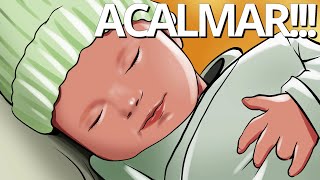 MÚSICA PARA ACALMAR BEBÊ AGITADO  SOM PARA ACALMAR RECÉM NASCIDO COM CÓLICA DORMIR 1  9 MESES [upl. by Nahsar]