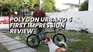 Polygon Urbano 5 First Impression Review  Bike Review 016 [upl. by Biagio]