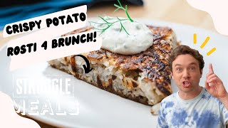 How to Make a Crispy Potato Rosti for a Delicious Brunch [upl. by Berthoud]