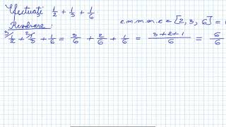 Adunarea fractiilor clasa a Va  ScoalaDeMatero [upl. by Aprilette]